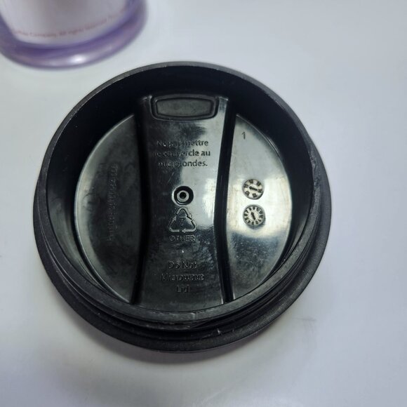 Starbucks 2011 Travel Tumbler Cup Holiday Snow Fun Christmas Dog and Snowflakes - Picture 12 of 14